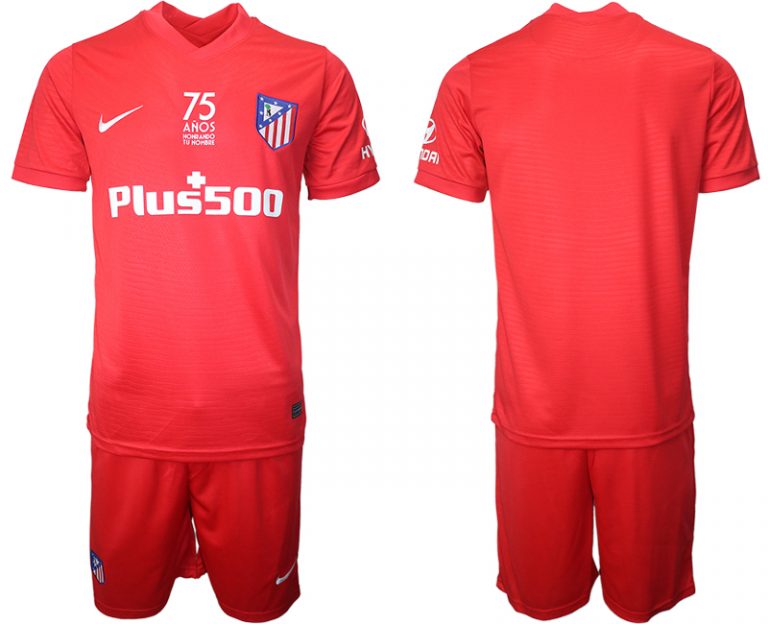 Cheap Atlético Madrid 4th Trikot 2021/2022 Fourth Shirt Red Kit